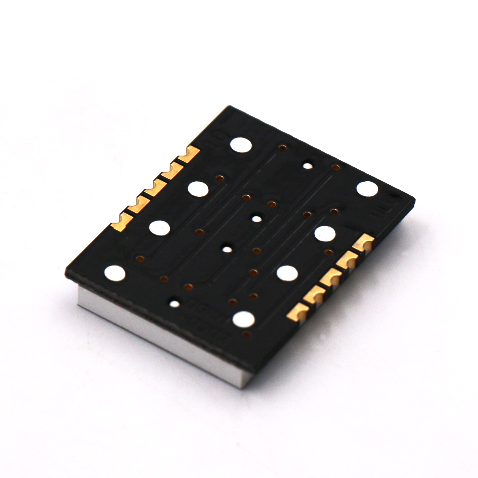 Surface mount 7 segment LED display dual digit structure front view